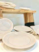 Farfurie Mare LOVE (Gri Vintage, Semiadanca 26cm)