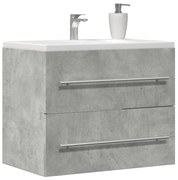 vidaXL Dulap de chiuvetă, gri beton, 60x38,5x48 cm, PAL