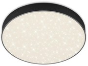 Plafonieră LED Briloner 7074-415 STAR SKY LED/21W/2300V d. 28 cm negru