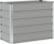 vidaXL Jardinieră Gri deschis 480 x 50 x 45 cm Oțel Galvanizat