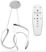 Plafonieră LED modernă elegantă cu telecomandă Alb