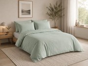 Lenjerie de pat din bumbac LINIE GREEN verde Dimensiune lenjerie de pat: 70 x 90 cm | 140 x 200 cm