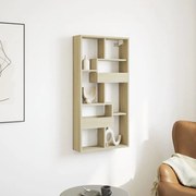 vidaXL Dulap de perete, stejar sonoma, 50x15x100 cm, lemn prelucrat