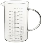 Cană de măsurare Orion din sticlă borosilicată, 1l