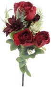 Buchet trandafiri artificiali 45 cm