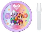 Cutie de gustări pentru copii cu furculiță Paw patrol girls – Mepal