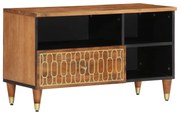 vidaXL Dulap TV, 80x33x46 cm, lemn masiv de mango