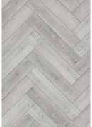 Mexen Saguaro  probă de panouri vinil model heringbone SPC 6,5 mm, suport IXPE 1,5 mm, 4 V-Fugă, Stejar - F1182-S