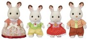 Familie de iepurași Sylvanian Families "ciocolată", noi