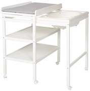 Masă de înfășat albă Style grau – Roba