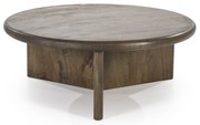 Masuta de cafea din lemn de acacia Leoti maro 80 cm