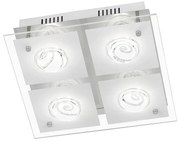 Plafonieră LED TYRA 4xLED/4W/230V Wofi 9105.04.01.6300