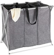 Coş de rufe Wenko Trio, 130 l, gri