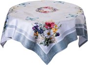 decoDoma Fată de masă centrală SPRING FLOWERS 85 x 85 cm