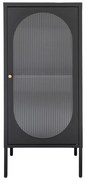 Vitrină neagră din metal 50x110 cm Adelaide – House Nordic