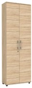 Dulap de birou dublu cu lacăt NATAN II - Stejar Sonoma