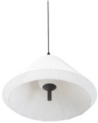 Lustra/Pendul iluminat exterior decorativ SAIGON cone T70 gri/crem