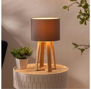 Lampă de masă Atmosphera MOLU 1xE27/25W/230V pin/gri