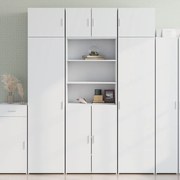 vidaXL Dulap înalt, alb, 70x42,5x185 cm, lemn prelucrat
