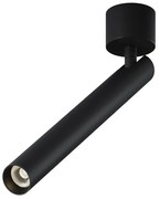 Spot LED aplicat directionabil stil minimalist Focus T negru