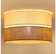 Brilagi - Plafonieră ROYAL YUTE 1xE27/15W/230V pr. 40 cm bej/crem