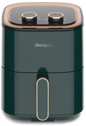 Friteuza cu aer cald Decakila, 1400W, capacitate 3.5L, gatire fara ulei, termostat reglabil 80-200˚C, timer reglabil 30 de min KEEC036V