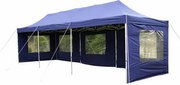 Cort de petrecere pentru grădină PROFI - albastru, 3 x 9 m