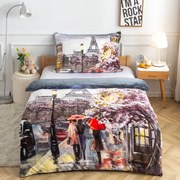 Lenjerie de pat din micropluş PARIS
