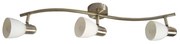 Lustra, Plafonier cu 3 spoturi, finisaj bronz, Soma 6308 RX