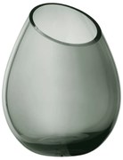 Vază din sticlă Blomus Raindrop, înălțime 24 cm, verde