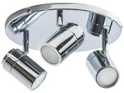 Plafoniera cu 3 Spoturi directionabile pentru baie NOEMIE Round