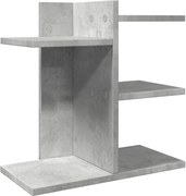 vidaXL Organizator birou, gri beton, 42x21,5x42 cm lemn prelucrat