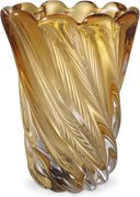 Vaza flori, Vas decorativ Contessa S, galben 115406 HZ
