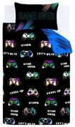 Lenjerie de pat pentru copii 200x135 cm Game Over - Catherine Lansfield