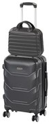 Set valize cu role TraveLux Max II negru