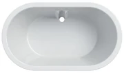 Cada ovala pentru copii Geberit Bambini alb 91x52 cm