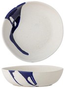 Bol mic alb-albastru din gresie 2,22 l Okayama – Bloomingville