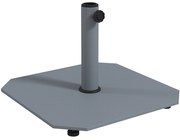 Outsunny Suport de umbrelă din metal 18,5 kg, Suport de umbrelă pătrat pentru umbrelă de 32/38/48mm | Aosom Romania