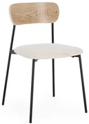 Scaun ivoriu, 46x49x76.5 cm, Genevieve, Yes