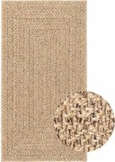 vidaXL Covor ZIZUR aspect iută, 80x150 cm, pentru interior și exterior