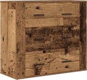 vidaXL Dulap, lemn vechi, 80x33x70 cm, lemn prelucrat