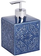 Dispenser de săpun CORDOBA DARK BLUE - 500 ml, WENKO, albastru