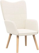 vidaXL fotoliu Crem 62 x 67 x 95,5 cm Țesătura Sherpa