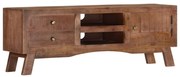 vidaXL Comodă TV, 110x30x40 cm, lemn de mango nefinisat