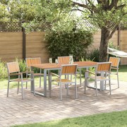 vidaXL Scaun pentru Grădină 6 pcs Maro 56 x 57 x 87cm