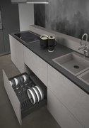 Sertar scurgator Gama Pro Line Orion Grey 900mm