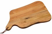 Kesper 28612 Tăietor și platou de servire din lemnde salcâm, 42,5 x 25 x 1,5 cm