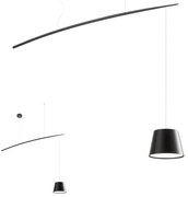 Lustră LED pe cablu LOLLI LED/6W/230V negru Redo 01-1498