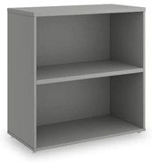 Dulap jos SimpleOffice 80 x 40 x 80 cm, gri