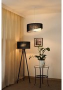 Lustră LED pe cablu BRILAGI LYRA 1xE27/15W/230V negru/crem